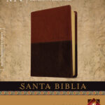 BIBLIA NTV EDICION PERSONAL LETRA GRANDE PIEL CAFE CLARO FILO DORADO