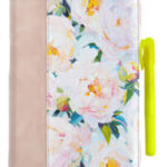 BIBLIA RV60 FLOR ROSA CON INDICE Y CIERRE TAMAÑO MANUAL