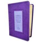 BIBLIA RVR60 035 LILA CLASICO TAMAÑO PORTATIL
