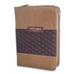 BIBLIA RVR60 025 CLASICA CAFE CON INDICE Y CIERRE TAMAÑO BOLSILLO