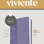 BIBLIA NTV VALOR PREMIUM SENTI PIEL MORADO FILO BLANCO CON FILAMENT