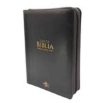 BIBLIA RVR60 045 CLASICO NEGRO CON CIERRE TAMAÑO PORTATIL