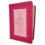 BIBLIA RVR60 035 ROSA CLASICO TAMAÑO PORTATIL