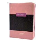 BIBLIA RVR60 045 DUO ROSADO CON INDICE Y CIERRE TAMAÑO PORTATIL