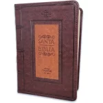 BIBLIA RVR60 035 CAFE CLASICO TAMAÑO PORTATIL