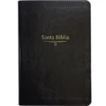 BIBLIA RVR60 SIMIL PIEL NEGRO TAMAÑO MANUAL