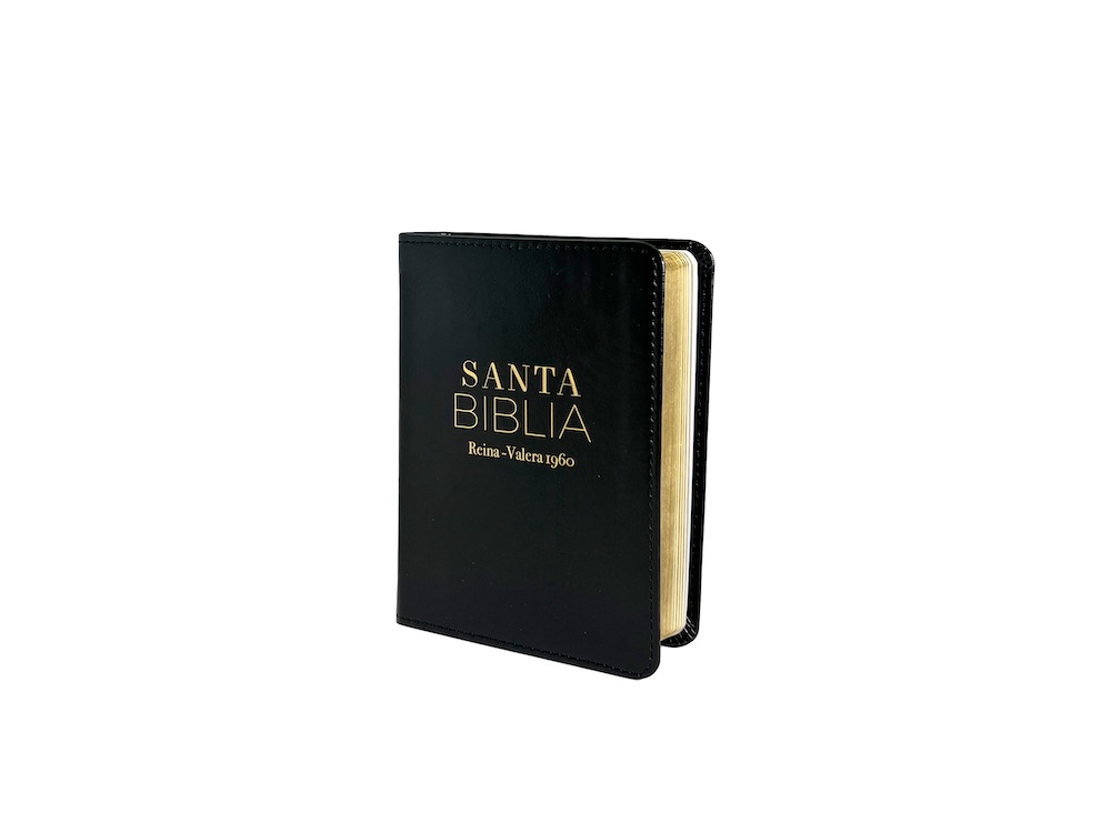 NEGRO CLA BIBLIA RVR60 025 CLASICA NEGRO TAMAÑO BOLSILLO - Imagen 1