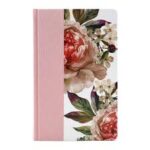 BIBLIA RVR60 FLOREADO ROSADO TAPA DURA FILO BLANCO TAMAÑO MANUAL
