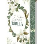 BIBLIA RVR60 FLOREADO VERDE TAPA DURA FILO FLOREADO TAMAÑO MANUAL