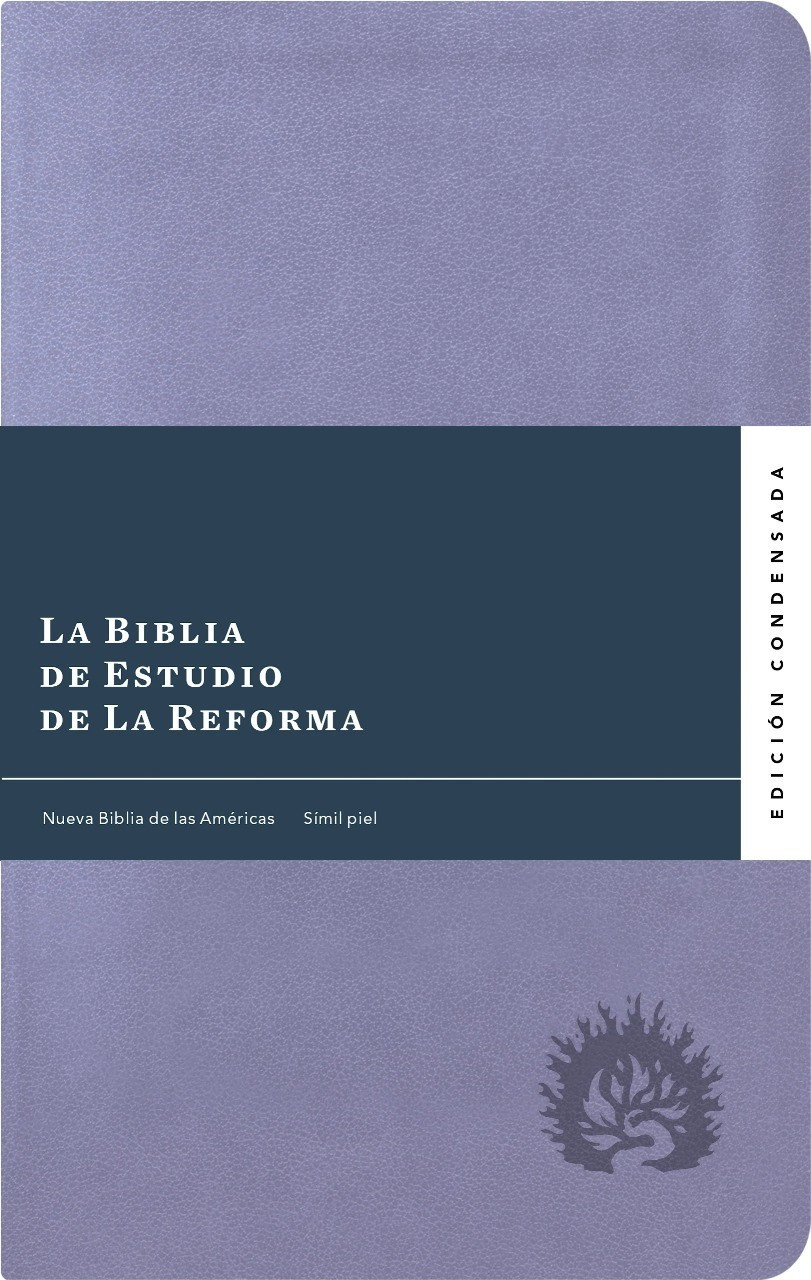 CONDENSADA LAVANDA BIBLIA DE ESTUDIO NBLA DE LA REFORMA EDICION CONDENSADA DE SPROUL PIEL LAVANDA - Imagen 1