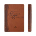BIBLIA DE ESTUDIO PARA LA GUERRA ESPIRITUAL RV60 SIMIL PIEL MARRON CON INDICE