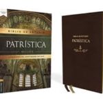 BIBLIA DE ESTUDIO PATRISTICA RVR SIMIL PIEL MARRON
