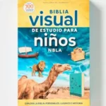 BIBLIA DE ESTUDIO VISUAL PARA NIÑOS NBLA SIMIL PIEL TURQUESA