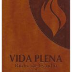 BIBLIA DE ESTUDIO VIDA PLENA RV60 ACTUALIZADA Y AMPLIADA SIMIL PIEL MARRON