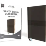 BIBLIA NBLA ULTRAFINA DUO NEGRA/GRIS LETRA GIGANTE